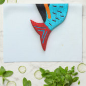 zwembroek brunette mermaïde handdoek (Gevouwen)