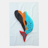 zwembroek brunette mermaïde handdoek (Verticaal)