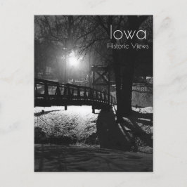 Zwembrug in Ames Iowa Briefkaart