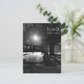 Zwembrug in Ames Iowa Briefkaart (Staand voorkant)