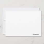 Zwembuis 5 x 7 zondagse uitnodigingen (Achterkant)