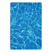 Zwembus Zwembad Gepersonaliseerde naam Mini Klembord (Achterkant)