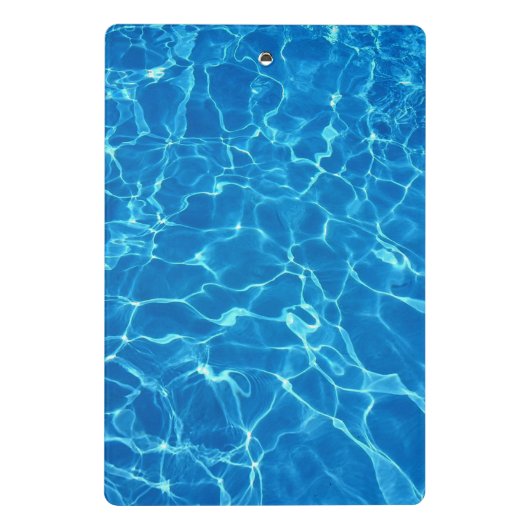 Zwembus Zwembad Gepersonaliseerde naam Mini Klembord (Achterkant)