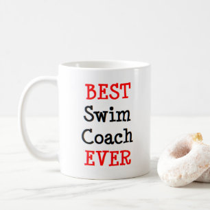 Zwemcoach, beste koffiemok