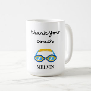 Zwemcoach Mok, dank u cadeau voor sport coach, Koffiemok