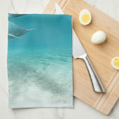 Zwemdolfijnen Theedoek (Quarter Fold)