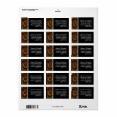 Zwemel II Etiket (Full Sheet)