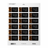 Zwemel IV Etiket (Full Sheet)
