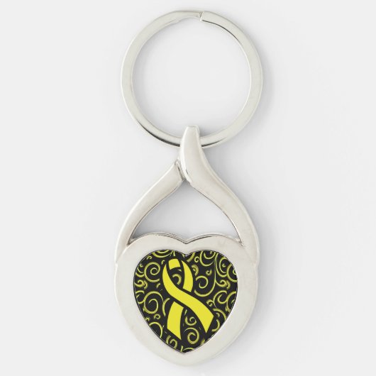 Zwemel/lint...endometriose Sleutelhanger (Voorkant)