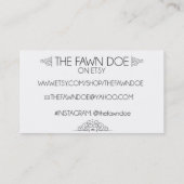 Zwemel Visitekaartjes (Achterkant)