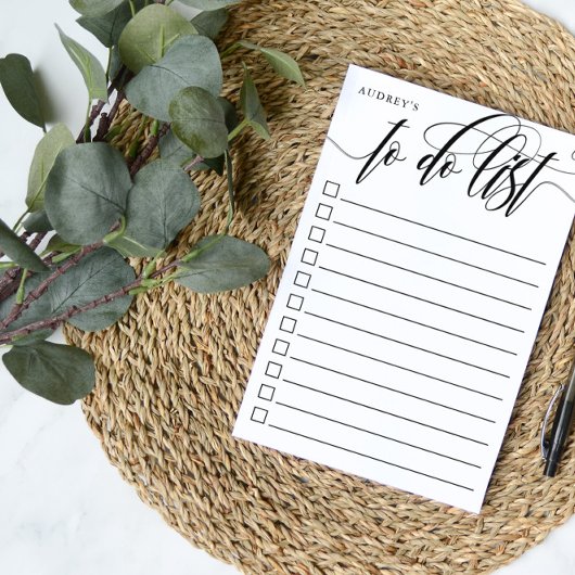 Zwemele kalligrafie - checkbox om lijst te doen - post-it® notes