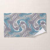 Zwemelen 3 Blauwe smaragd Bathroom doekset Bad Handdoek (Handdoek)