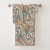 Zwemelen 6 Bathroom doekset Bad Handdoek (Insitu)