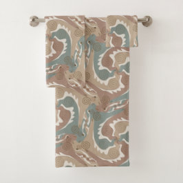 Zwemelen 6 Bathroom doekset Bad Handdoek