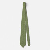 Zwemelen Abstract Foulard Moss Green tweezijdig Stropdas (Voorkant)