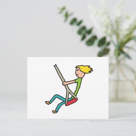 Zwemelen Briefkaart (Staand voorkant)