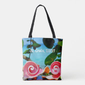 Zwemelen Canvas tas (Achterkant)