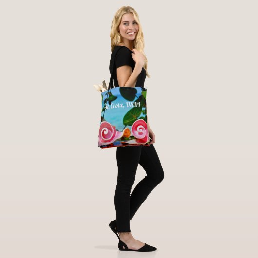 Zwemelen Canvas tas (Op model)
