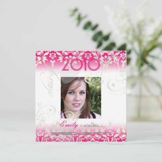 /Zwemelen/Damascus/Afstuderen, aanpasbaar Kaart (Staand voorkant)