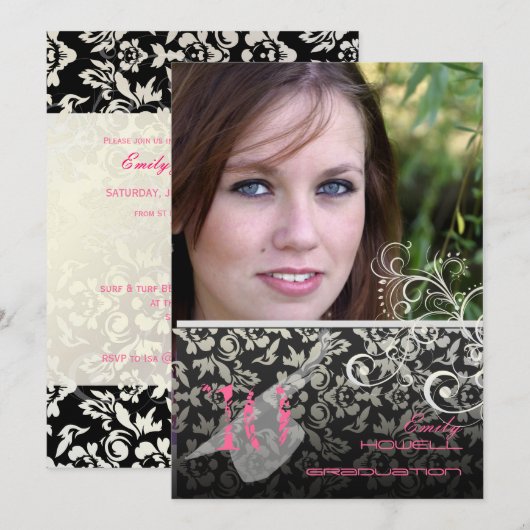 /Zwemelen/Damascus/Afstuderen Kaart (Voorkant / Achterkant)