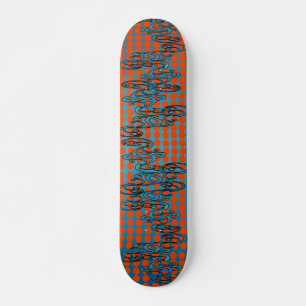 Zwemelen en cirkels skateboard