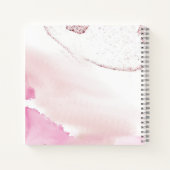 Zwemelen en ronddraaien Roze wolken Notitieboek (Achterkant)