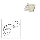 Zwemelen en Stippen Kunststempel Rubberstempel (Gestempeld)