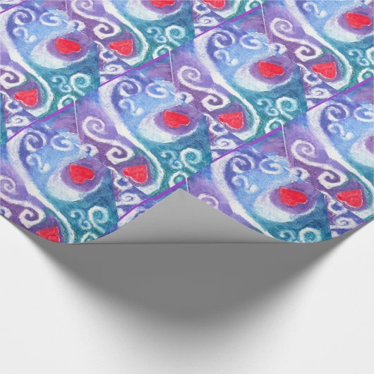 Zwemelen en zwembroeken Verpakkingspapier Cadeaupapier (Hoek)