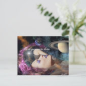 Zwemelen in de Heavens Briefkaart (Staand voorkant)