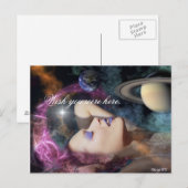 Zwemelen in de Heavens Briefkaart (Voorkant / Achterkant)