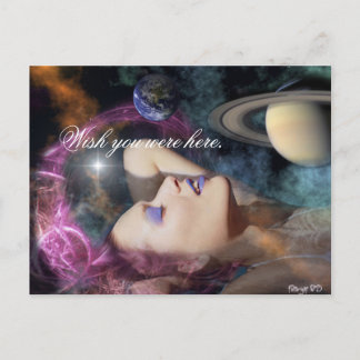 Zwemelen in de Heavens Briefkaart