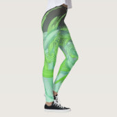 Zwemelen in golven leggings (Rechts)