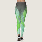 Zwemelen in golven leggings (Achterkant)