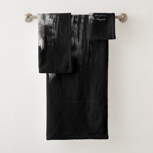 Zwemelen in liefde bad handdoek (Insitu)