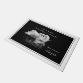 Zwemelen in liefde deurmat (Schuin)