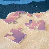 Zwemelen in liefde legpuzzel (Zijkant)