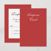 Zwemelen in Snoep Red RSVP (Voorkant / Achterkant)