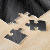 Zwemelen in zwart-wit legpuzzel (Zijkant)