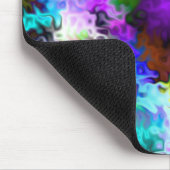 Zwemelen Iridescent Chrome Vijf Muismat (Hoek)