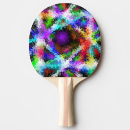 Zwemelen Iridescent Chrome Vijf Tafeltennisbatje