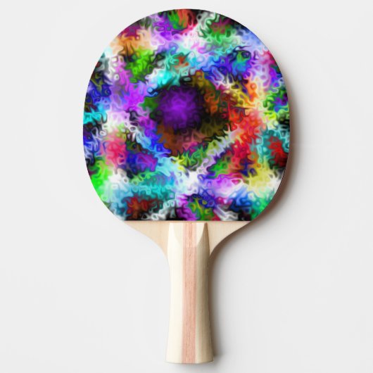 Zwemelen Iridescent Chrome Vijf Tafeltennisbatje (Voorkant)