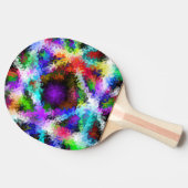 Zwemelen Iridescent Chrome Vijf Tafeltennisbatje (Zijkant)
