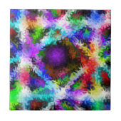 Zwemelen Iridescent Chrome Vijf Tegeltje (Voorkant)