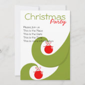 Zwemelen Kerstmis Kaart (Voorkant)