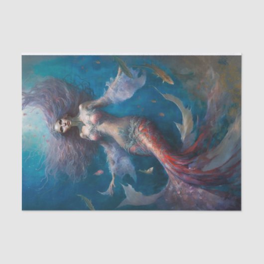 Zwemelen met mij tissuepapier (Voorkant)