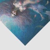 Zwemelen met mij tissuepapier (Detail)