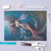 Zwemelen met mij tissuepapier (Craft)