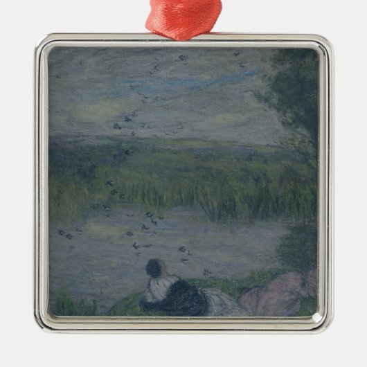 Zwemelen Metalen Ornament (Voorkant)