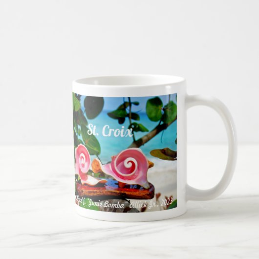 Zwemelen Mok Shell St. Croix (Rechts)