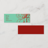 Zwemelen nr. 0024 mini visitekaartje (Voorkant / Achterkant)